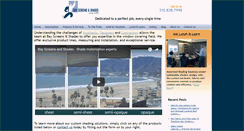 Desktop Screenshot of bayscreens.net